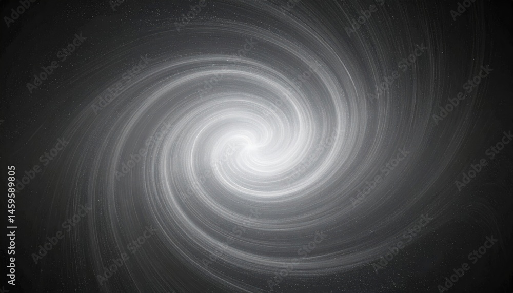 Poster dynamic spiral motion cosmic space abstract visuals dark background artistic representation energy c