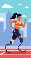 Amputee Athlete Running: A Triumph of the Human Spirit