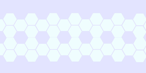 Abstract blue geometric pattern with hexagons and 3D texture