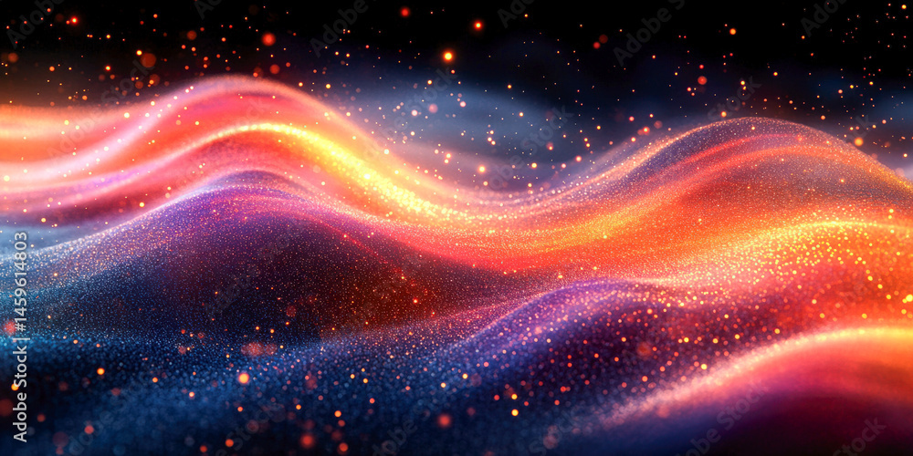 Poster creative representation of unity in diversity through abstract textures and colors reflecting balanc