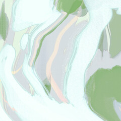 colorful nature  abstract background . playful digital painting. 