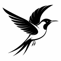 Fototapeta premium vector illustration of a bird