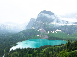 lake in the mountains