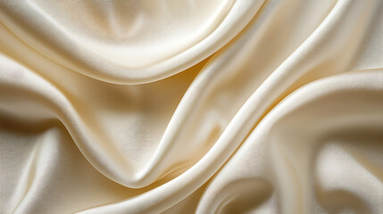 Obraz premium A white fabric with a pattern of waves