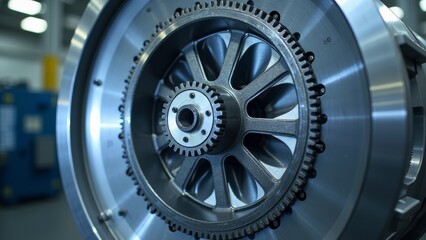 Artistic images of mechanical parts