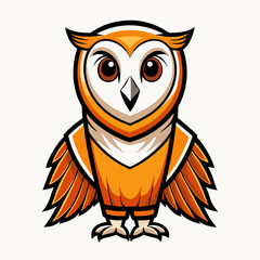 owl, bird, cartoon, animal, vector, illustration, cute, nature, character, wing, design, drawing, feather, beak, eyes, brown, wise, wild, art, flying, icon, halloween, wildlife, night, funny