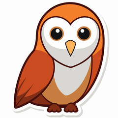 Obraz premium bird, cartoon, animal, vector, illustration, character, owl, robin, beak, cute, fun, nature, chicken, christmas, icon, baby, art, funny, drawing, design, 3d, wing, happy, feather, wildlife