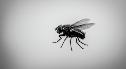 Obraz premium Close-up of a fly