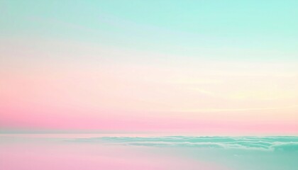 Fototapeta premium Serene sunset over ocean waves coastal paradise digital artwork tranquil atmosphere wide-angle view colorful horizon for relaxation
