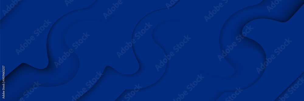 Poster abstract dark blue gradient diagonal background with shadow. modern diagonal paper cut. suitable for
