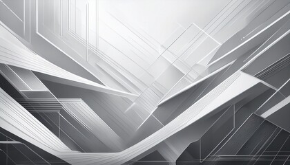 grey and white abstract technology background