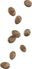 Falling Nutmeg Spices