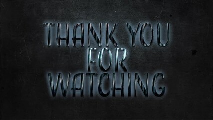 Creative Visual Thank You Message for Your Audience Engagement and Support