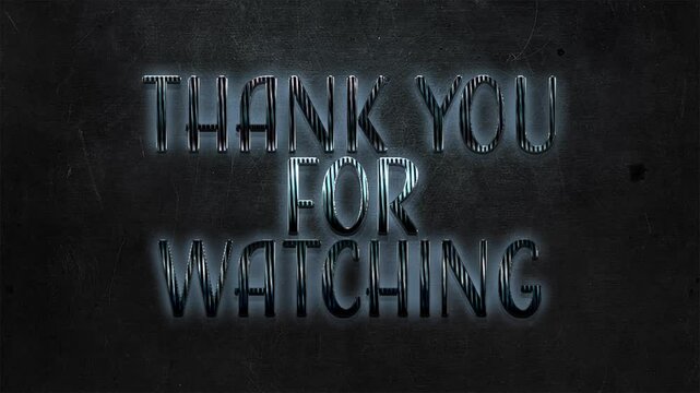 Creative Visual Thank You Message for Your Audience Engagement and Support