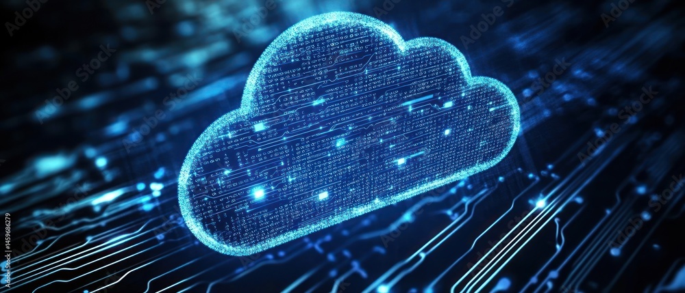 Poster cloud computing and data storage technology