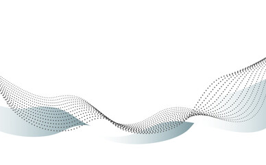 ビジネス　ドットライン幾何学背景イラスト