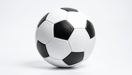 Obraz premium soccer ball on white background