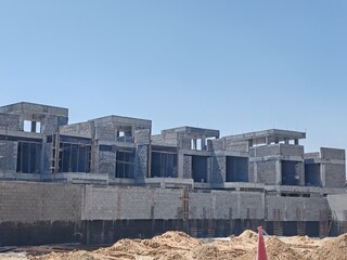 Under Construction House Or Villa's,villa's With Concreate Block Or Bricks.
Exterior View Of 02...