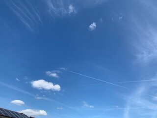 clouds in the sky