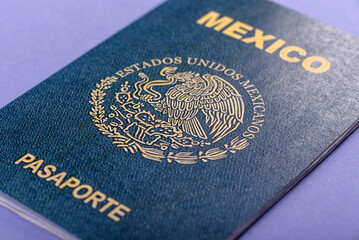 Mexican passport for travelling, flying and doing business