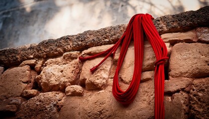 scarlet cord of rahab a bold contrast against jericho s clay wall