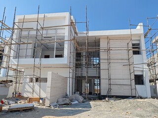 Under Construction House Or Villa's,villa's With Concreate Block Or Bricks.
Exterior View Of 02...