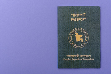 International passport of Bangladeshi citizen for global business