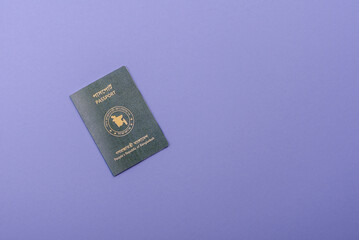 International passport of Bangladeshi citizen for global business