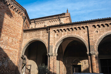 Fototapeta premium The old town of Bologna, Italy