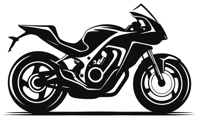 Obraz premium motorcycle vector illustration