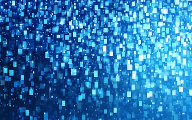Blue pixel background, blue pixel texture, blue pixel pattern, pixel art