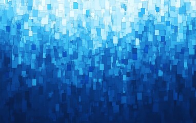 Fototapeta premium Blue pixel background, blue pixel texture, blue pixel pattern, pixel art
