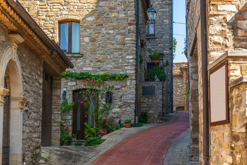Fototapeta premium inside views of Pietra Perticara village , Potenza province, Basilicata