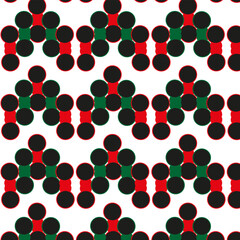 seamless pattern with hearts