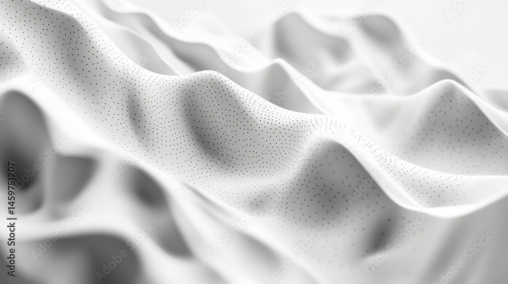 Poster modern digital abstract 3d background. copy space. based on generative ai