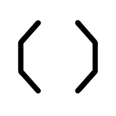 Code icon vector illustration