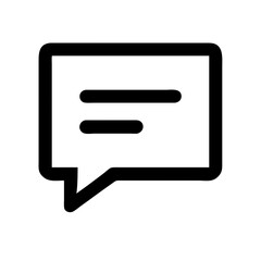 Comment icon vector illustration