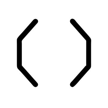 Code icon vector illustration