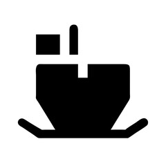 Shipping icon vector illustration for delivery and logistics