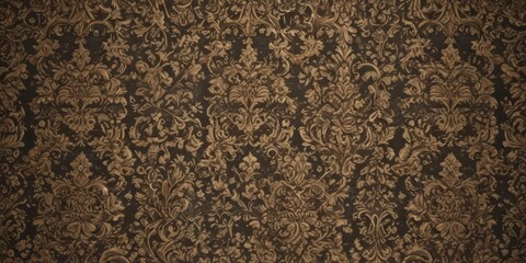 Intricate seamless damask, opulent texture, repeating design, arabesque, damask, floral
