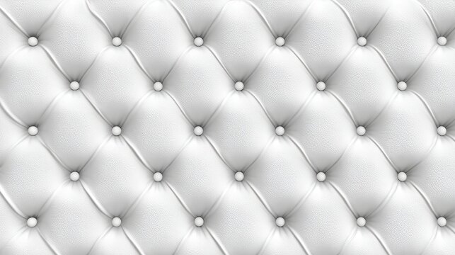 Diamond patterned white leather upholstery displaying refined craftsmanship, highlighting sophisticated interior design and premium lifestyle aesthetic