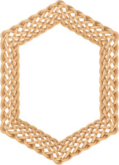 Woven Hexagonal Frame