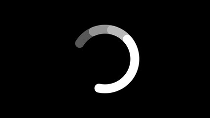 Loading circle, loading spinning load wheel icon