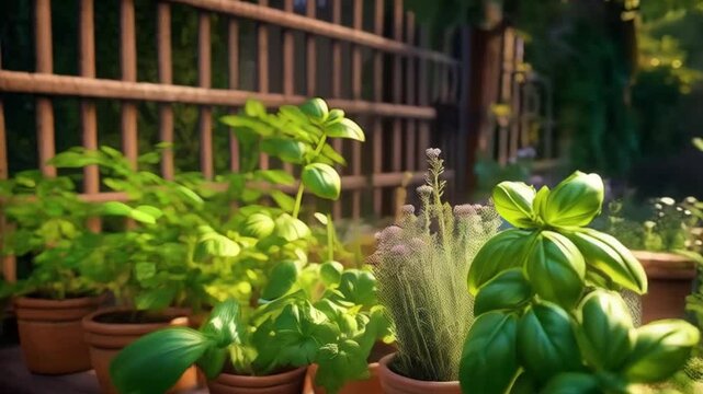 Pflanzenheilkunde &ndash; Kr&auml;utergarten im Fr&uuml;hling