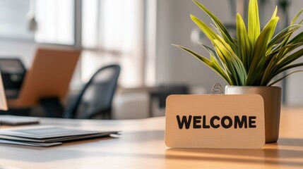 Welcome to our Office: A Warm and Inviting Workspace