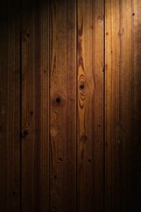 Fototapeta premium Dark Brown Wood Planks with Vertical Grain and Subtle Lighting Variations, Ideal for Backgrounds and Textures