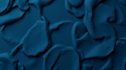 Abstract Blue Flowing Textured Background