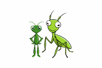 Fototapeta premium funny cartoon bug