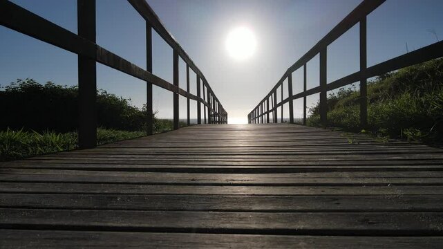 Nascer do Sol no deck