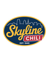 Obraz premium Skyline Chili Restaurant Food Logo Design